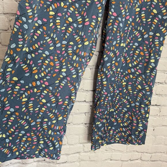 Anthropologie STELLA NOVA Orli Pants Trousers Blue Multicolor Womens EU 40 US 8 - Picture 7 of 15